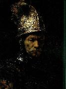 Man in a Golden helmet, Berlin REMBRANDT Harmenszoon van Rijn